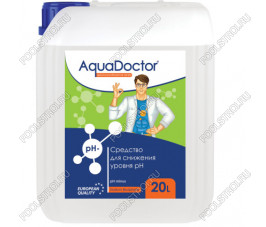 AquaDoctor pH Minus (Серная 35%) 20 л